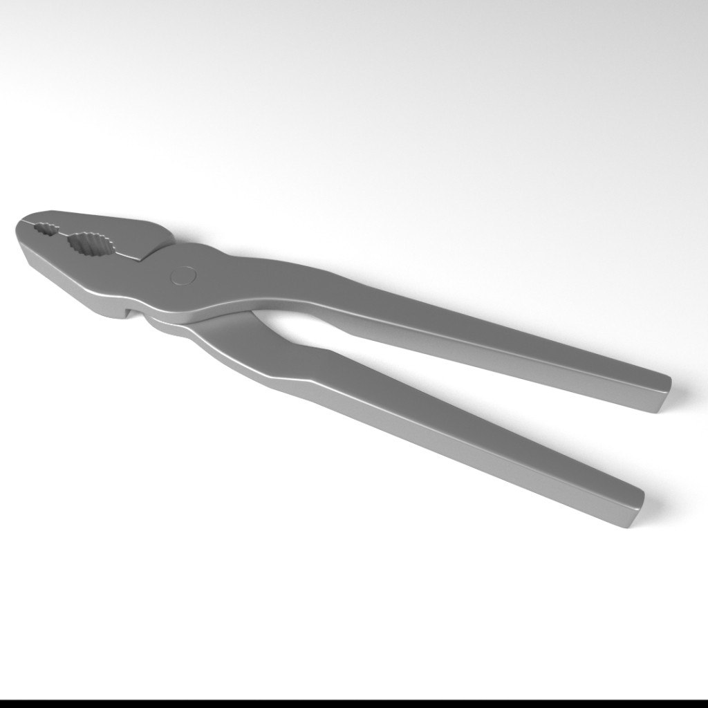 Pliers (rigged) preview image 1